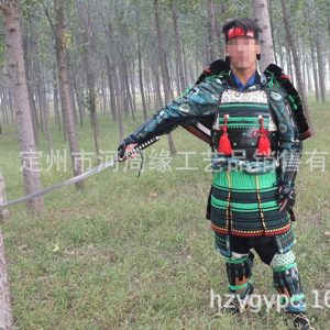 Japanese Warring States-Style Iron Armor Replica, Film and Stage Prop Costume