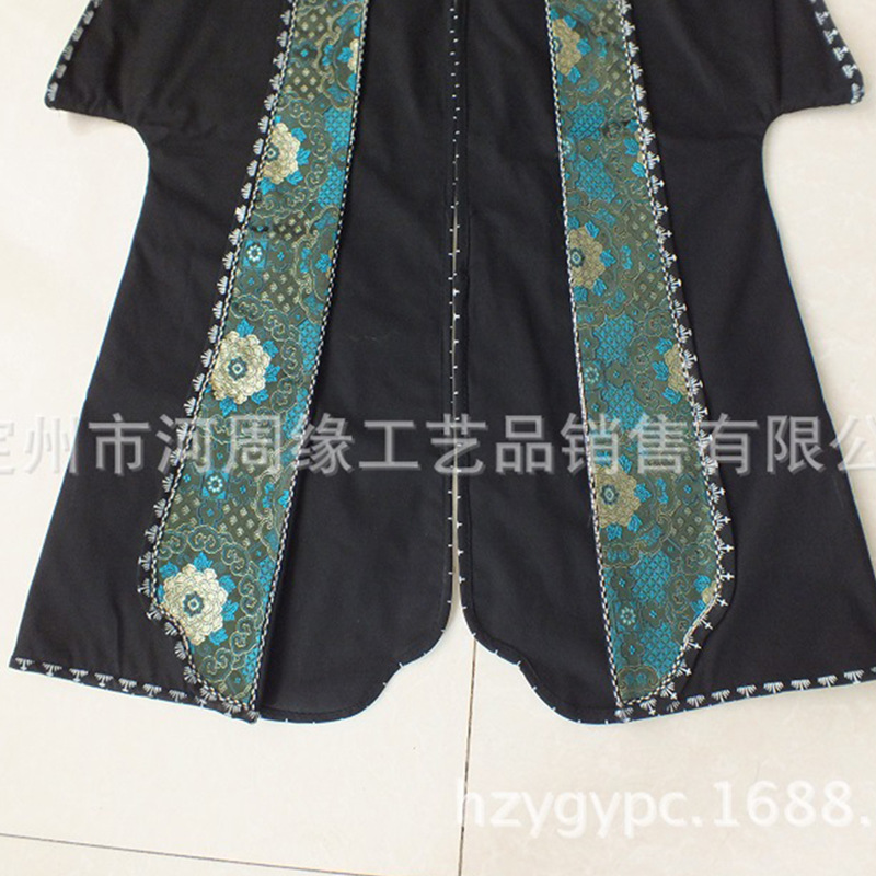 Wearable Japanese-Style Silk Armor-Style Stage Costume with Feather Weave, Film & TV Prop Performance Wear - Image 3