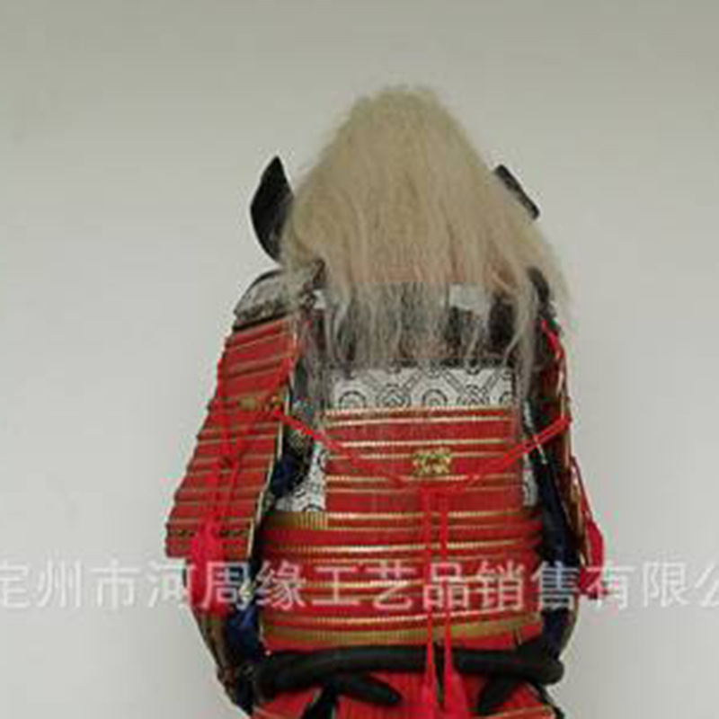 Wearable Takeda Shingen-style Samurai Armor Replica Film Prop with Wooden Case - Image 4