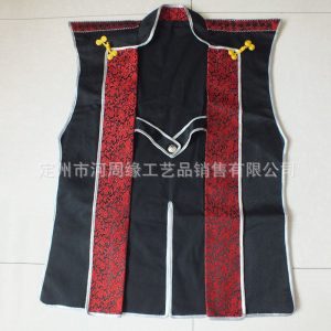 Japanese-Style Feather-Woven Jinbaori Cloak Wearable Armor-Style Coat for Cosplay and Film Props