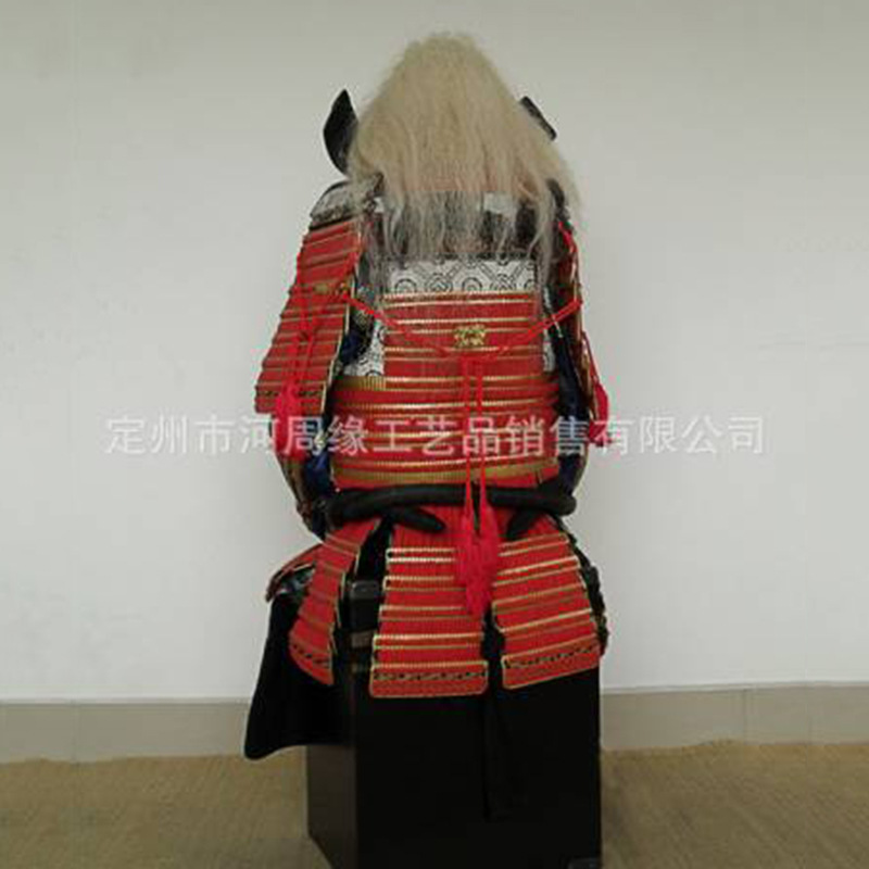 Wearable Takeda Shingen-style Samurai Armor Replica Film Prop with Wooden Case - Image 2