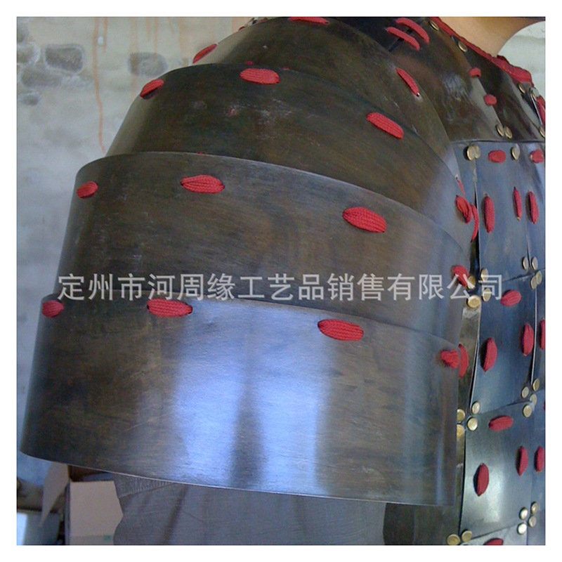 Wearable Japanese-Style Film Prop Armor, Iron Construction, Classical Style - Image 4