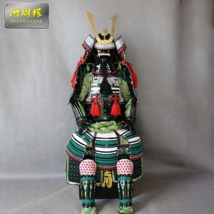 Wearable Japanese-Style General Armor Replica Film Prop with Wooden Box Packaging