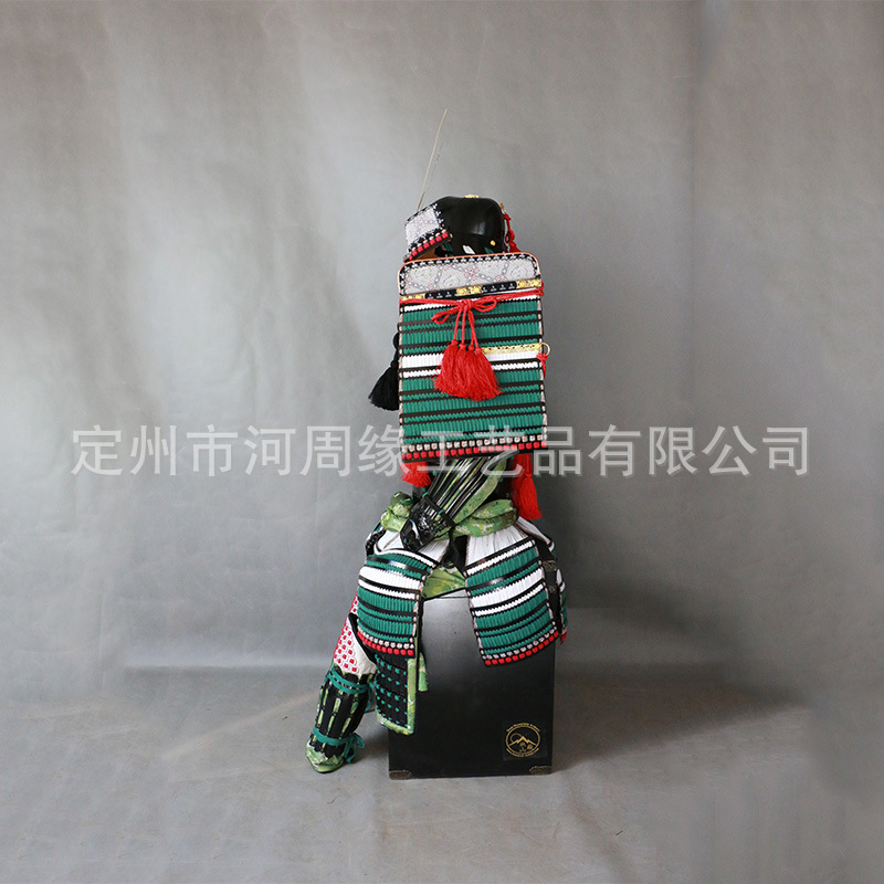 Wearable Japanese-Style General Armor Replica Film Prop with Wooden Box Packaging - Image 3