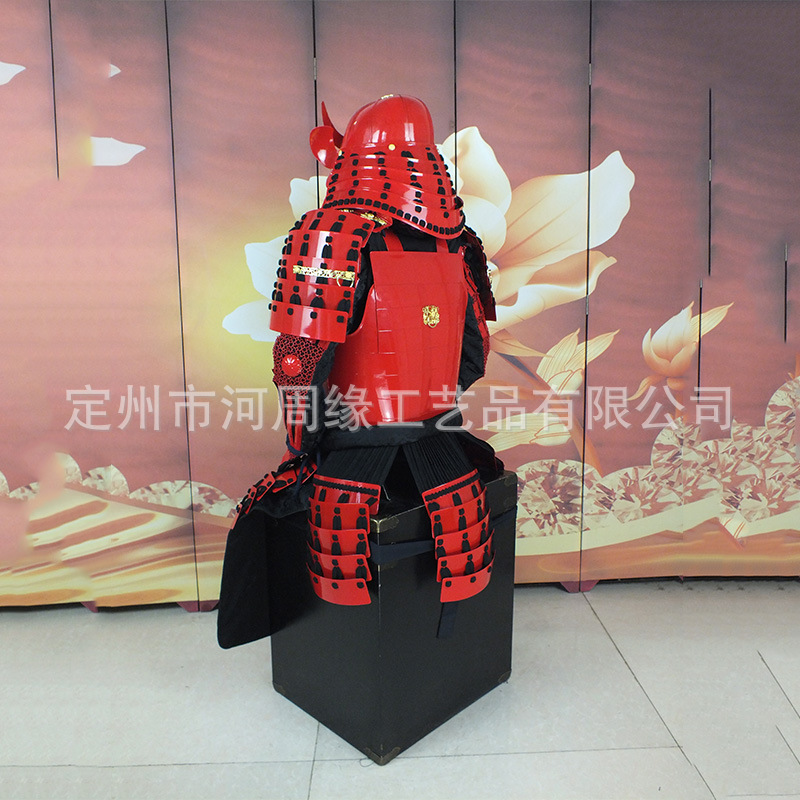 Japanese-Style Warrior Armor Film and Television Prop Costume, Iron Construction, Classical Style - Image 4