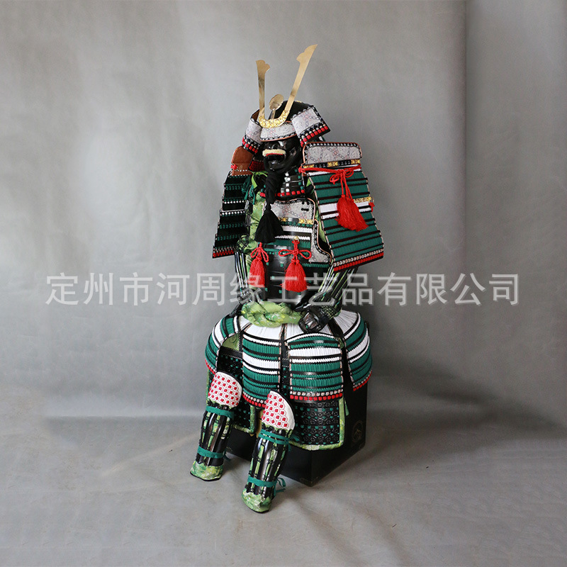 Wearable Japanese-Style General Armor Replica Film Prop with Wooden Box Packaging - Image 2