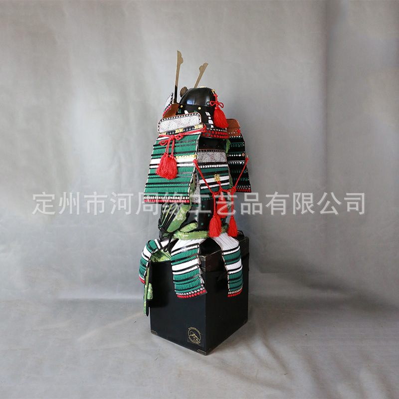 Wearable Japanese-Style General Armor Replica Film Prop with Wooden Box Packaging - Image 4