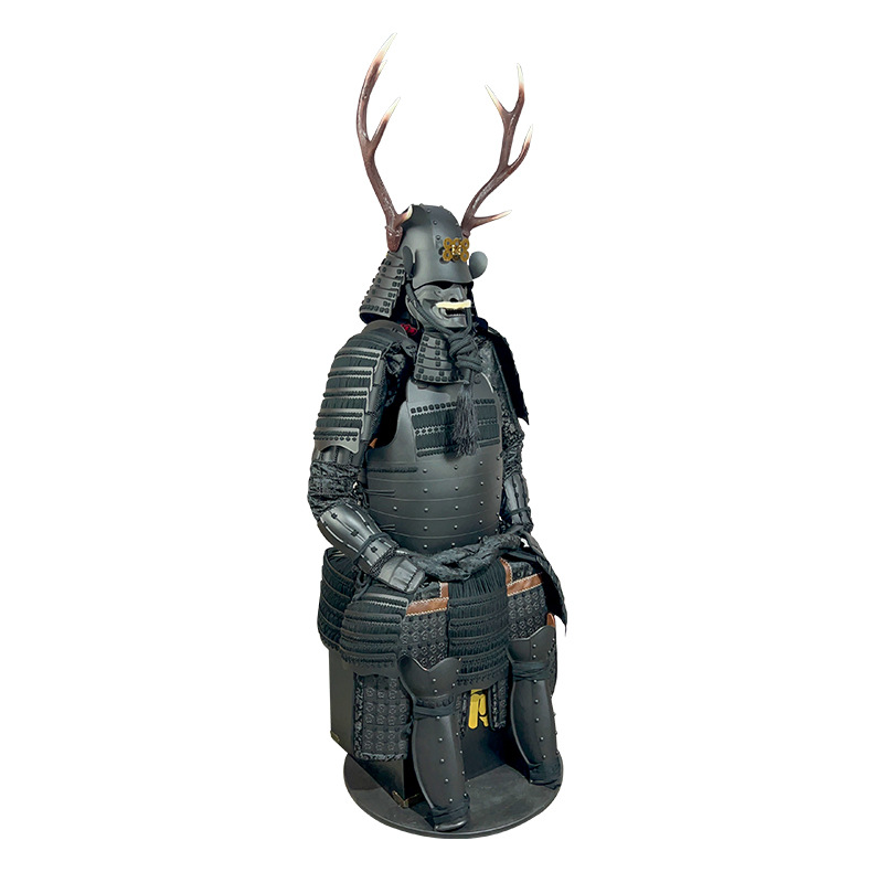Warring States-style Wearable Samurai Armor Replica, Iron Construction, Film Prop Suit - Image 5