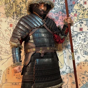 Iron Pagoda lamellar Iron Pagoda lamellar Jin dynasty armor Iron Pagoda armor Jin dynasty armor