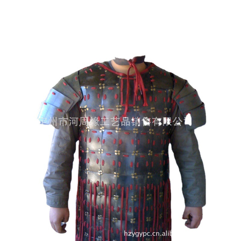Wearable Japanese-Style Film Prop Armor, Iron Construction, Classical Style - Image 5