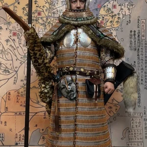 Princess Changle tomb armor Princess Changle tomb Tang armor replica Princess Changle tomb armor Tang armor