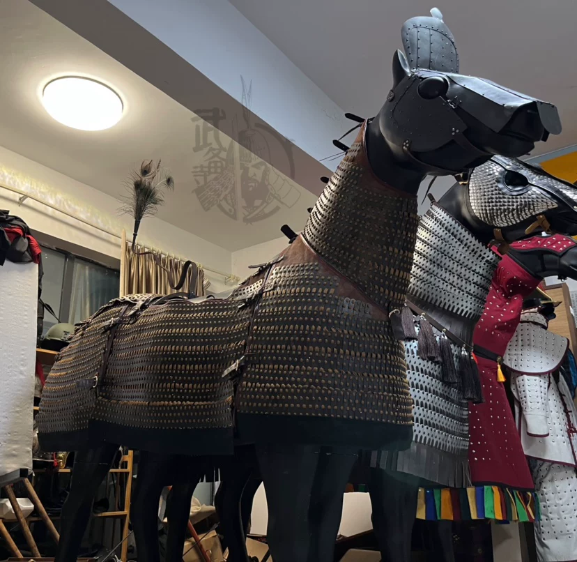 Wei-Jin cataphract cavalry Wei-Jin horse armor Wei-Jin cavalry cataphract cavalry armor Xianbei cavalry - Image 2