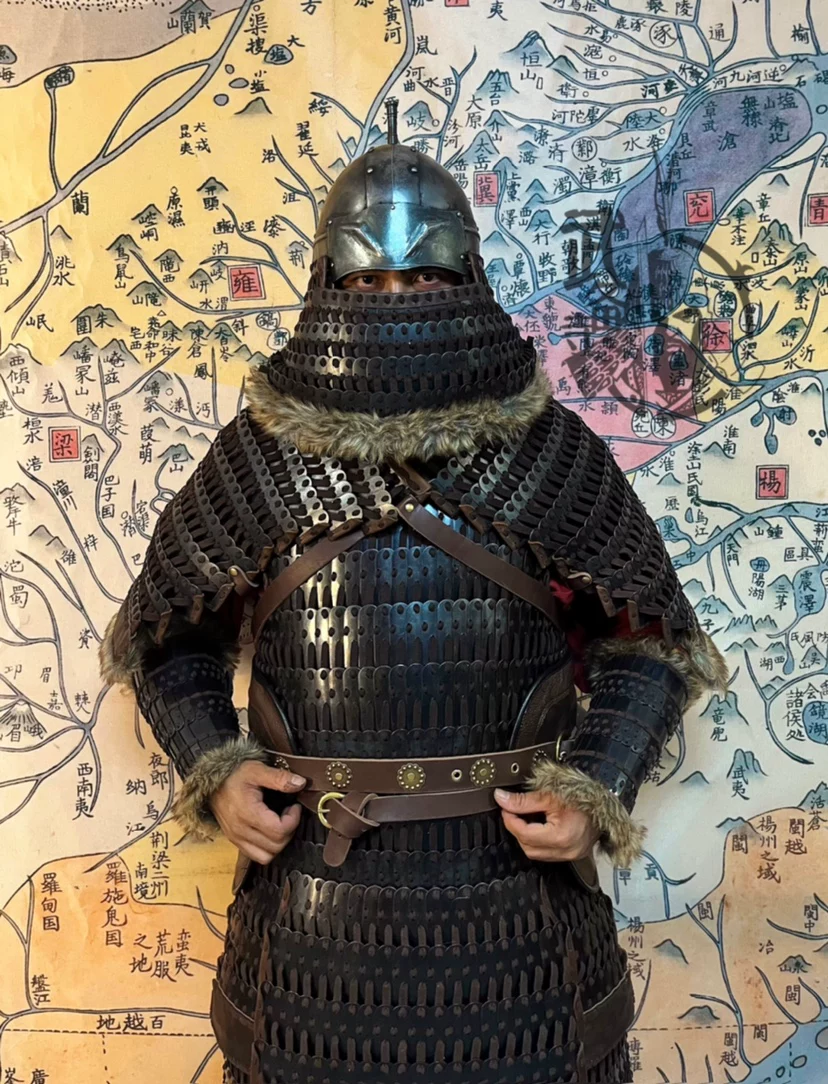 Iron Pagoda lamellar Iron Pagoda lamellar Jin dynasty armor Iron Pagoda armor Jin dynasty armor - Image 2