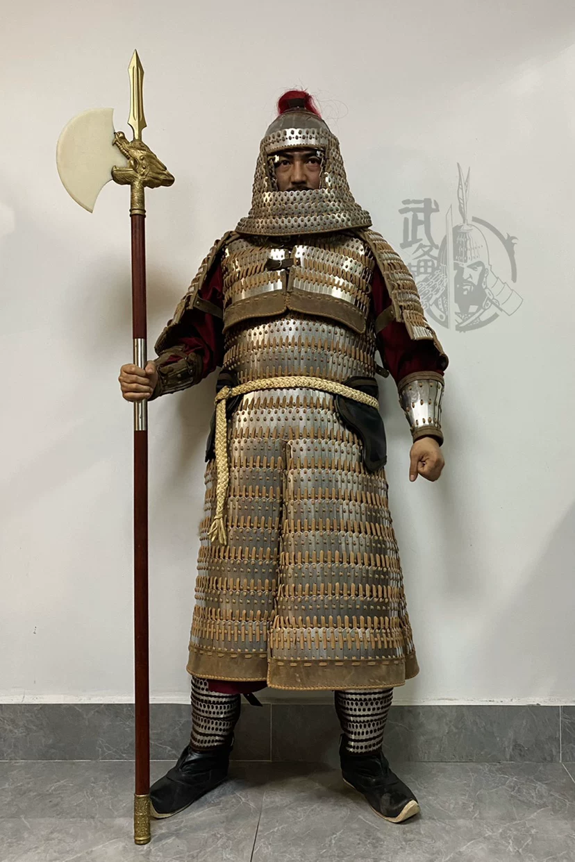 Song infantry iron armor premium fine lamellar general infantry iron armor infantry armor Song infantry armor - Image 4