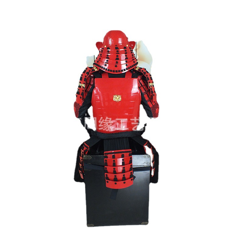 Japanese-Style Warrior Armor Film and Television Prop Costume, Iron Construction, Classical Style - Image 5