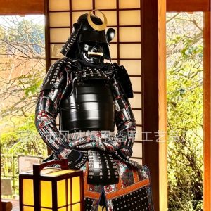 Fenglin Huanjia Japanese Samurai Armor Cosplay Prop, Handmade Metal Wearable Replica