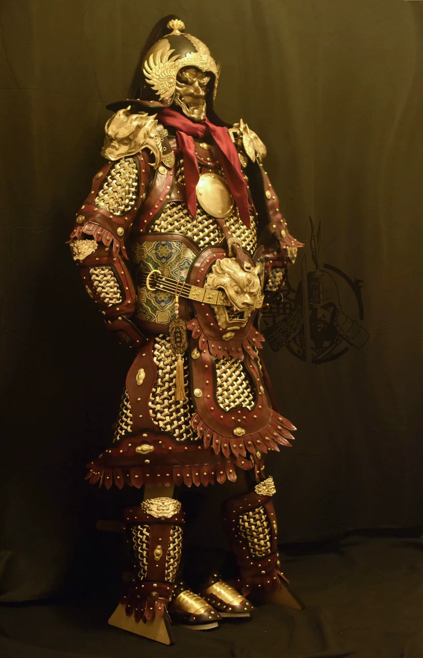 Great Han General Ming Great Han General ceremonial armor Ming mountain-pattern armor mountain-pattern armor Ming armor - Image 4