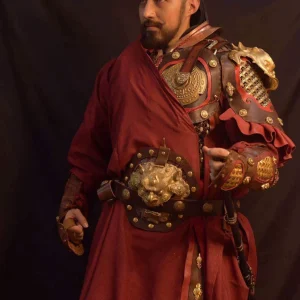 Tang mingguang armor mingguang armor Tang mountain-pattern armor late Tang armor