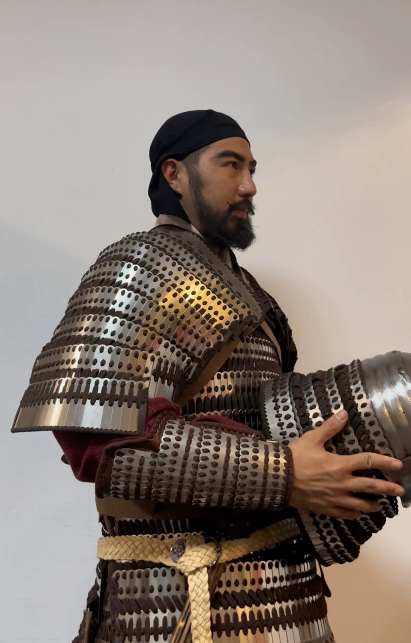 Fine lamellar Iron Pagoda Jin fine lamellar Iron Pagoda body armor Iron Pagoda (Tiefutu) Jin dynasty armor - Image 4