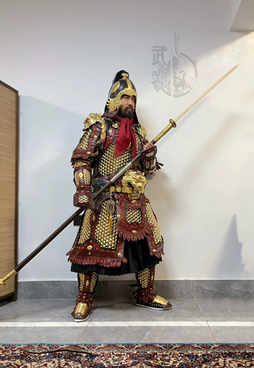 Great Han General Ming Great Han General ceremonial armor Ming mountain-pattern armor mountain-pattern armor Ming armor - Image 2