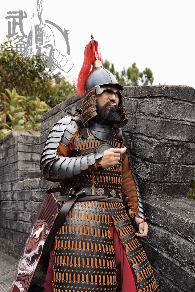 Ming iron armor Ming bazong full-iron lamellar Ming frontier army lamellar Ming straight lamellar - Image 5