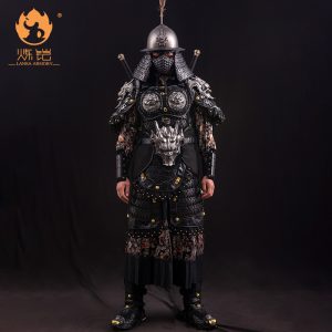 Handmade Chinese Split-Piece Armor, Ming and Song Dynasty Style, Metal Wearable Film Prop
