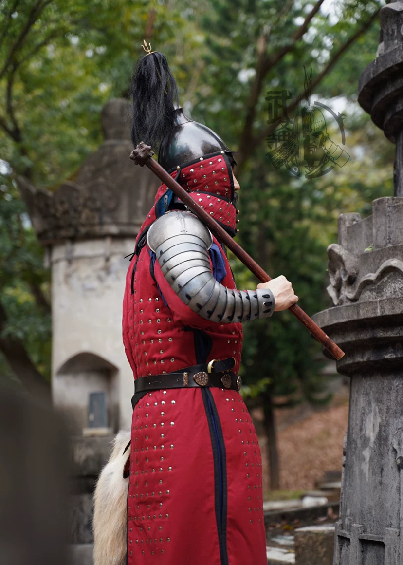 Great Ming cloth-covered armor Liaodong iron cavalry Ming army cloth-covered armor Great Ming cloth-covered armor Guanning iron cavalry - Image 3