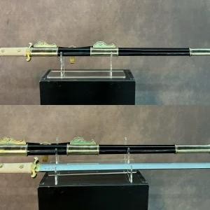 Tang sheathed ring-pommel sword restored prop Tang horizontal saber prop restored Tang sword sheathed ring-pommel sword