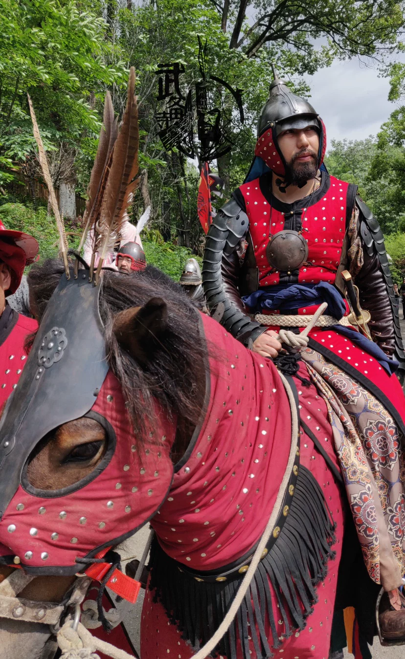 Ming horse armor Liaodong iron cavalry Ming cavalry horse armor Ming cataphract cavalry horse armor / vest - Image 2