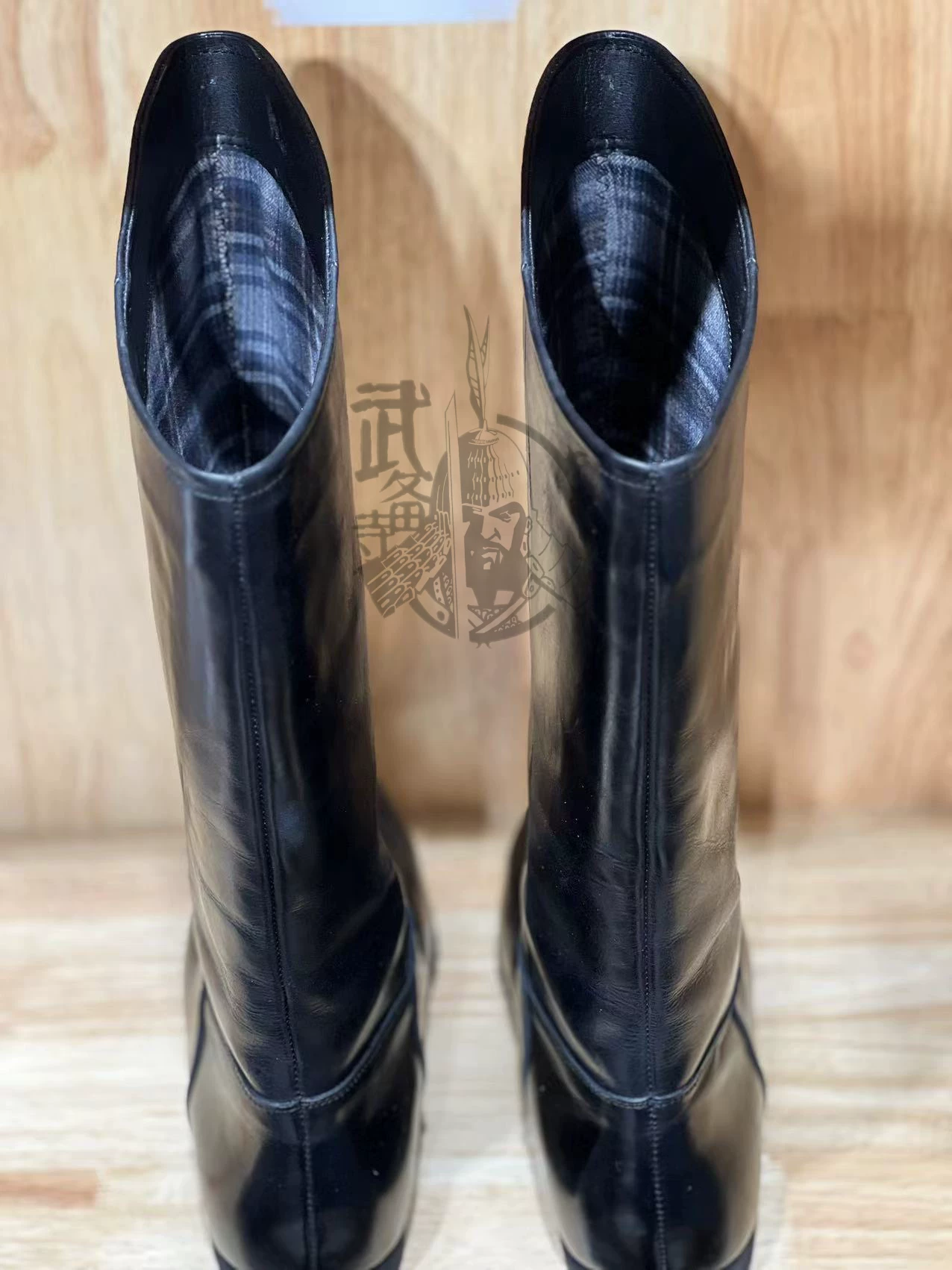Tang boots liuhe leather boots pure-leather liuhe boots Tang leather boots liuhe boots ancient leather boots - Image 3