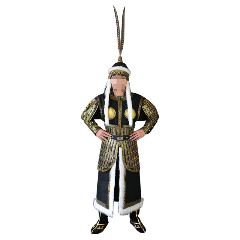 Ancient Warrior Armor Performance Costume, Iron Construction, Classical Style, Adult Wearable - Image 5