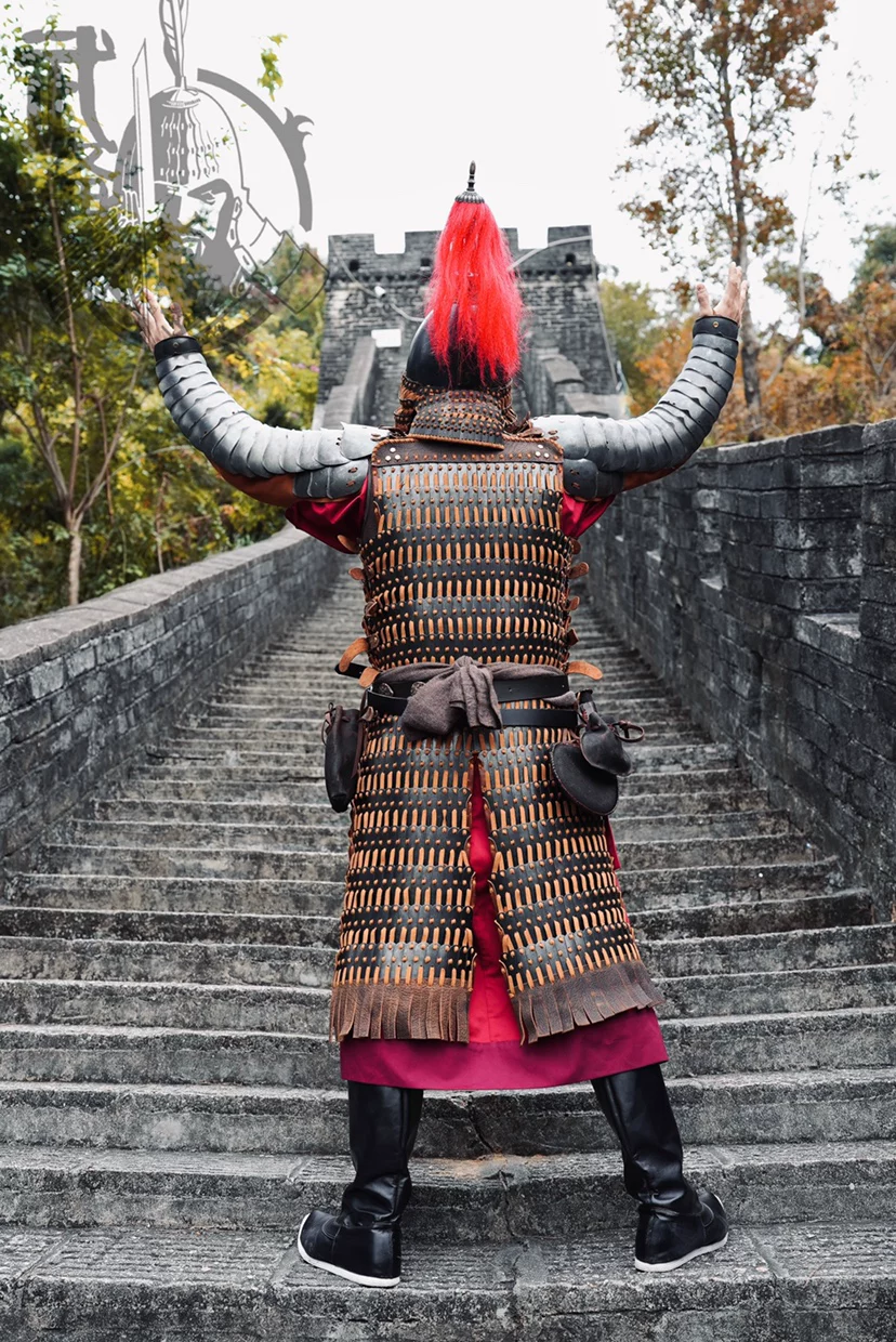 Ming iron armor Ming bazong full-iron lamellar Ming frontier army lamellar Ming straight lamellar - Image 4