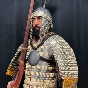 Tibetan-style armor replica Tibetan armor Tibetan Empire armor Tibetan ethnic armor Tibetan cham ritual Tibetan Empire armor