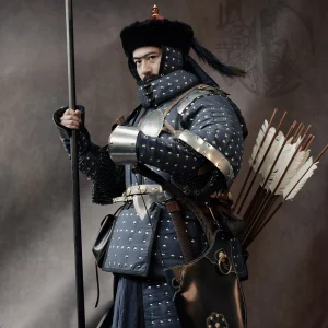 Qing three-layer heavy armor Qing armor Qing cotton armor Qing three-layer cotton armor