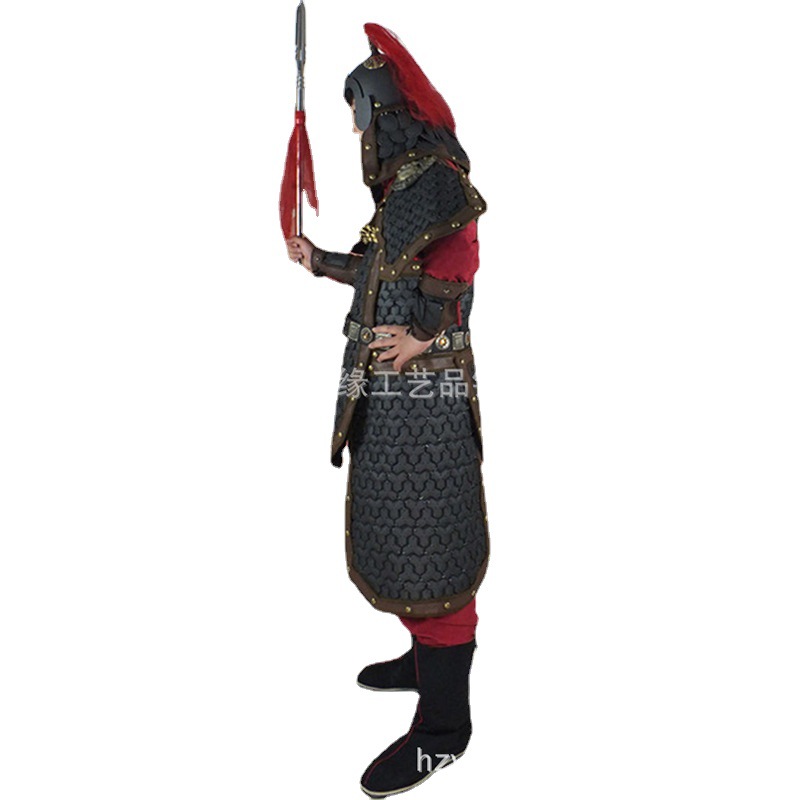 Customized Japanese Armor Stage Prop Display with Wooden Box Packaging - Image 5