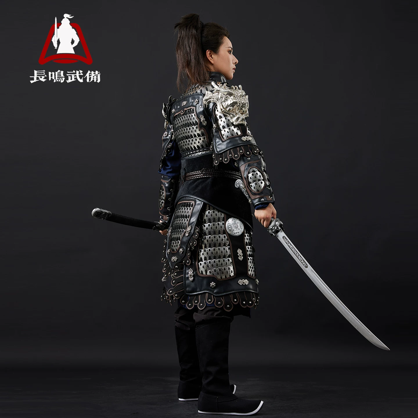 Mingguang Split Lamellar Metal Battle Armor Full Set, Ancient-Style Wearable Armor - Image 5