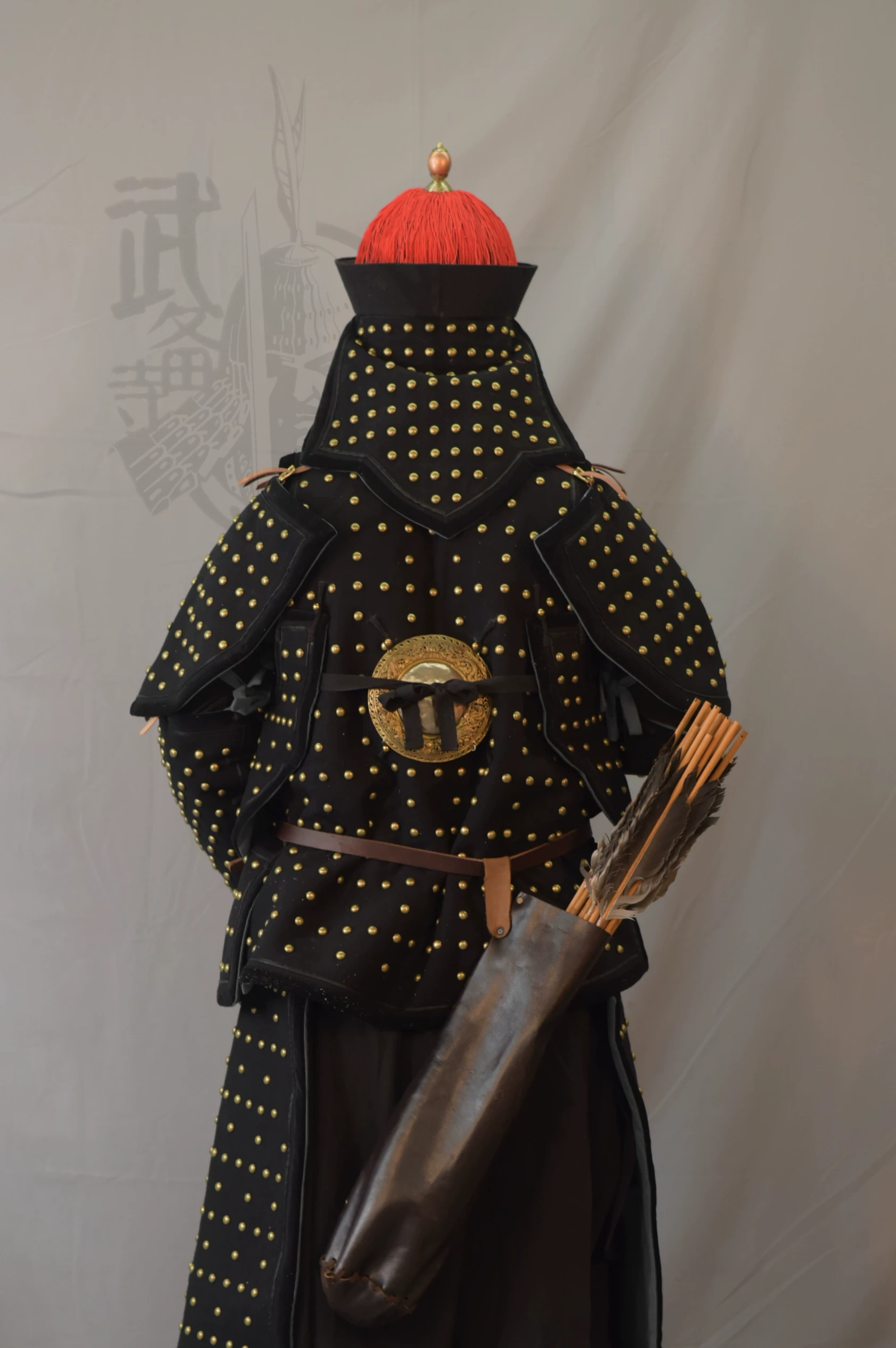 Museum Qing Huai Army armor Qing Green Standard officer armor Qing cotton armor - Image 4