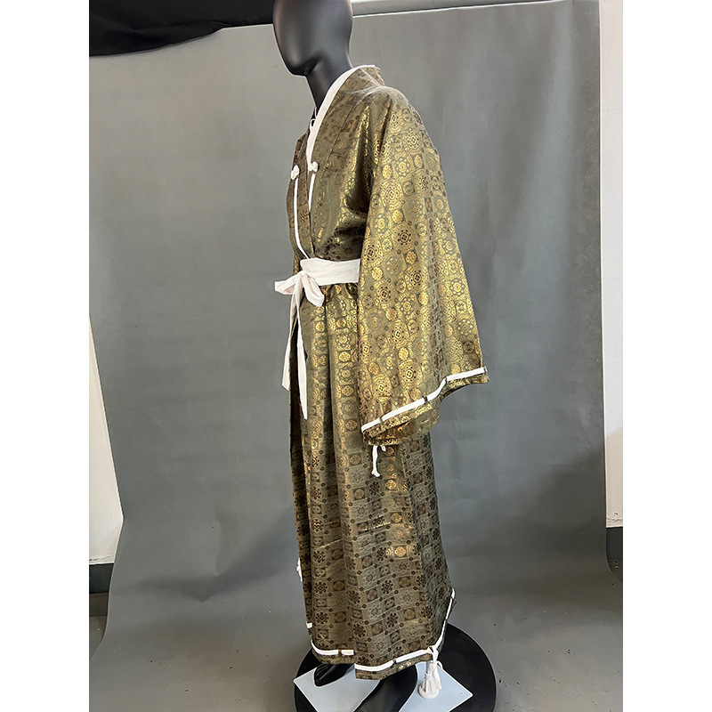 Samurai Armor Suit with Straight Down Style, Japanese Film Prop Replica, Wooden Box Packaging - Image 2
