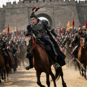 Zhu Yu / Zhang Linghe Same-Style Wu'an Marquis Armor, Wearable Cosplay Performance General Armor