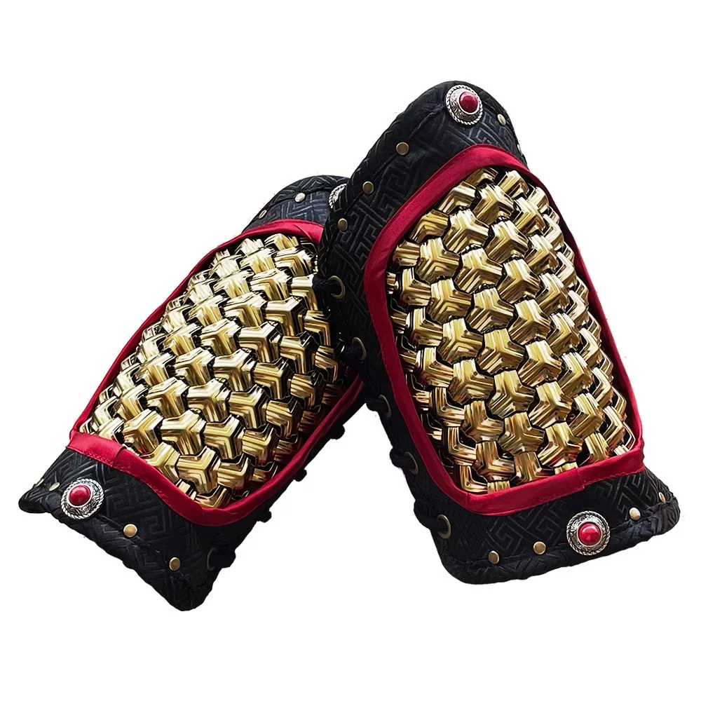 Ming Feiyufu / Jinyiwei Wrist Guards, Unisex Metal Armor Arm Guards Hanfu Accessory - Image 5