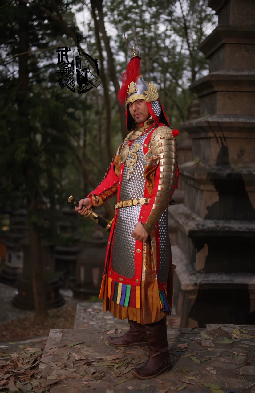 Wanli Emperor armor Departure & Return painting Wanli Emperor armor Ming Wanli Emperor armor Ming armor - Image 3