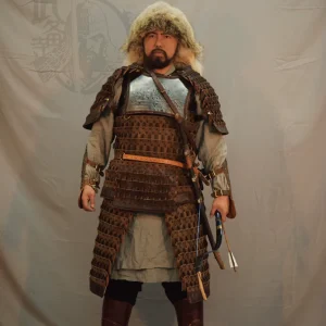 Mongol armor Mongol leather armor leather armor Genghis Khan armor Mongol armor leather armor