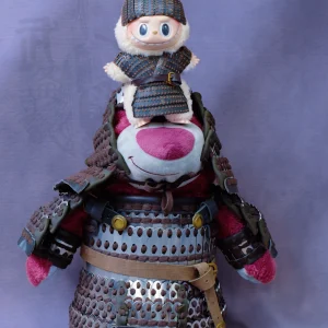 Plush-figure armor Strawberry Bear armor armor plush doll armor bear Strawberry Bear armor garment