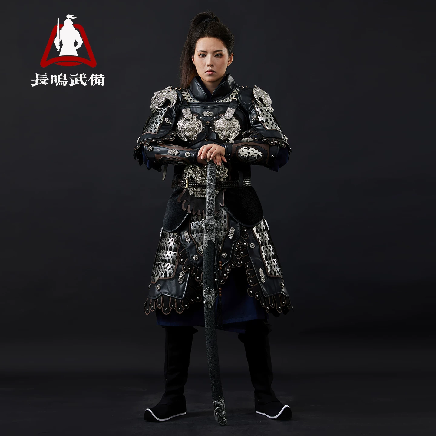 Mingguang Split Lamellar Metal Battle Armor Full Set, Ancient-Style Wearable Armor - Image 3