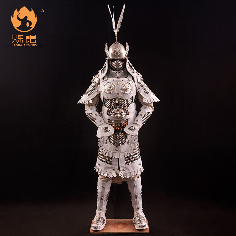 Little General Chivalrous Ancient Costume Wearable Armor, Unisex Stage Performance Cosplay Armor Clothing - Image 2
