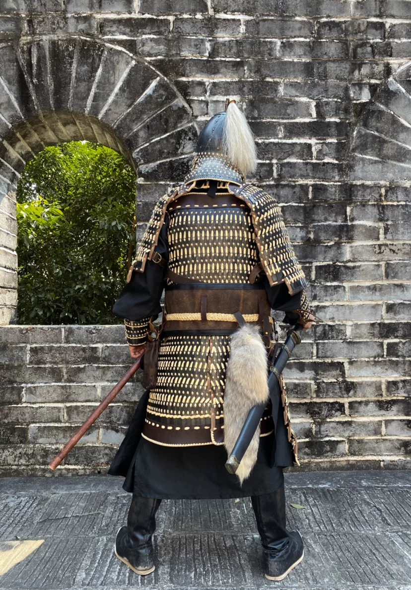 Liao armor Great Liao vanguard iron lamellar Liao iron armor Great Liao lamellar lamellar armor Liao dynasty armor - Image 5