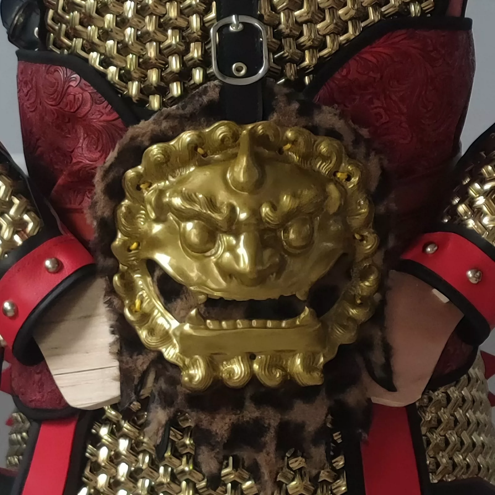Dragon-Motif Brocade Waist Guard / Belly Swallow Belt, New China-Chic Wearable Armor Accessory - Image 2