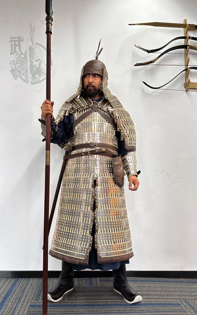 Restored Iron Pagoda armor Iron Pagoda armor Jin Iron Pagoda Jin dynasty armor Liao-Jin armor - Image 2