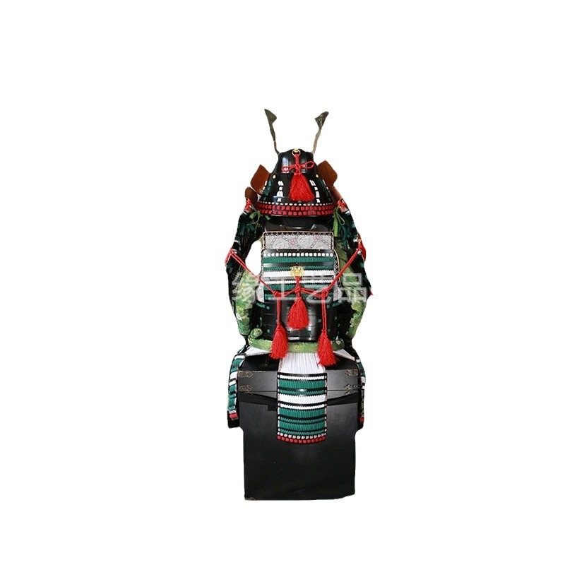 Wearable Japanese-Style General Armor Replica Film Prop with Wooden Box Packaging - Image 5