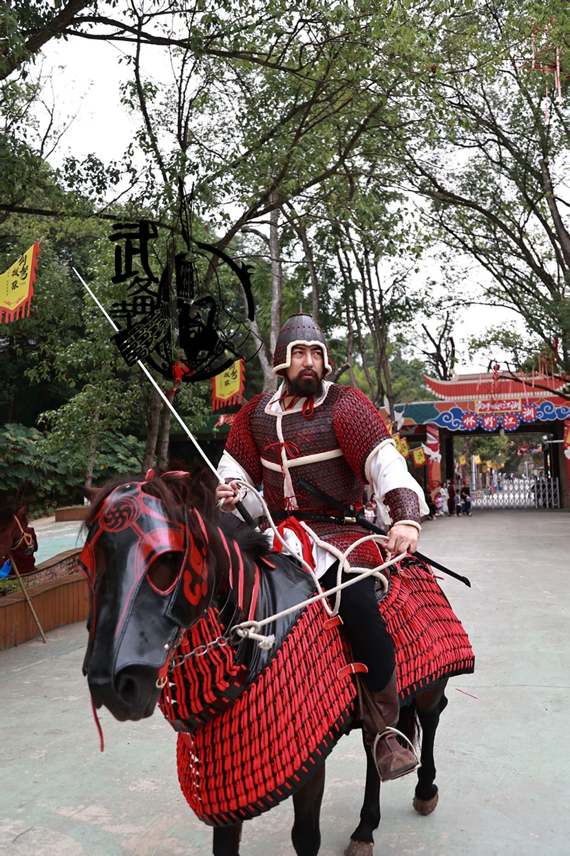 Han cataphract cavalry horse armor Han cavalry Han horse armor Han leather armor leather horse armor - Image 4